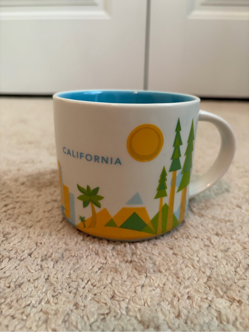 Starbucks California Mug You Are Here Collection Coffee Mug 14 oz 2014